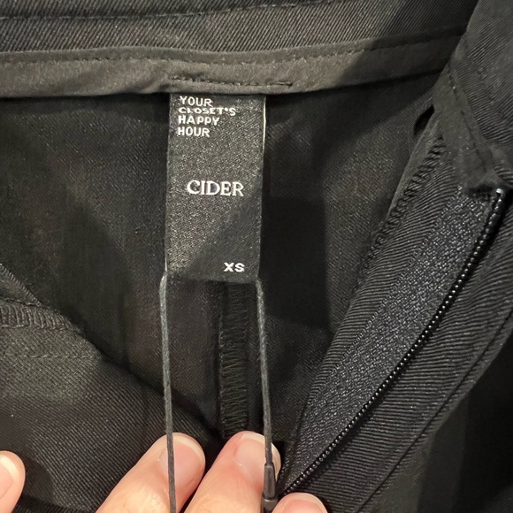 NWT CIDER Straight/Wide Leg Pants- size XS - Picture 4 of 12